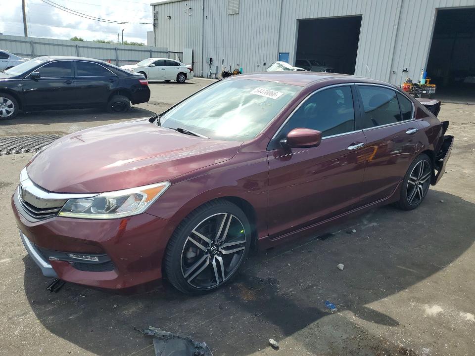 54470066 :رقم المزاد ، 1HGCR2F57GA149724 vin ، 2016 Honda Accord مزاد بيع