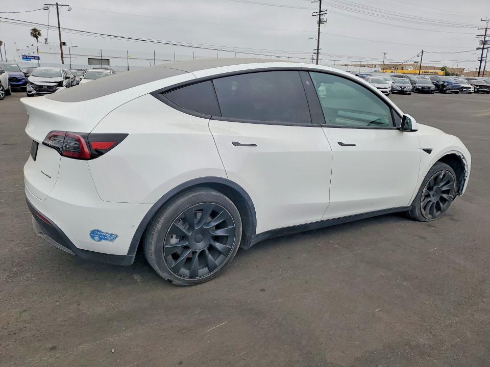 Продаж на аукціоні авто 2021 Tesla Model Y, vin: 5YJYGDEEXMF217489, номер лоту: 53107106