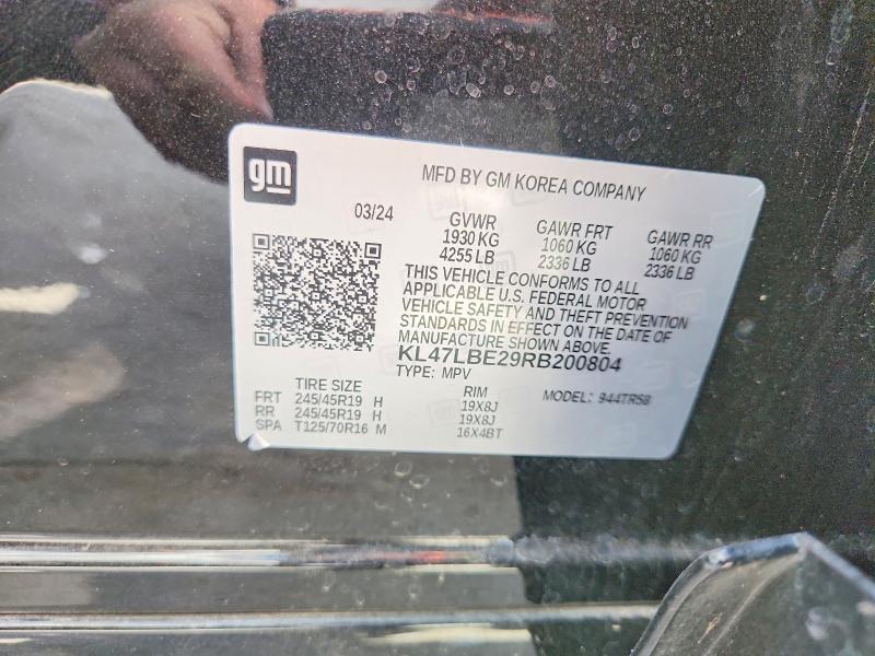 Aukcja sprzedaży 2024 Buick Envista, vin: KL47LBE29RB200804, numer aukcji: 54495366