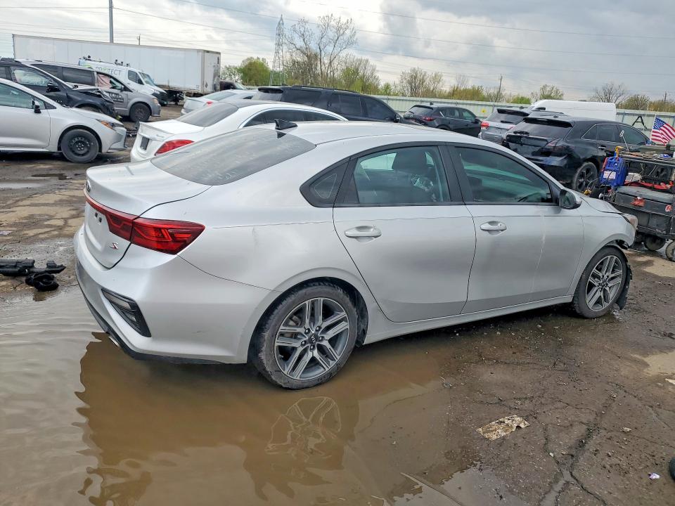 52237336 :رقم المزاد ، 3KPF34ADXKE039683 vin ، 2019 Kia Forte 4d Ex مزاد بيع