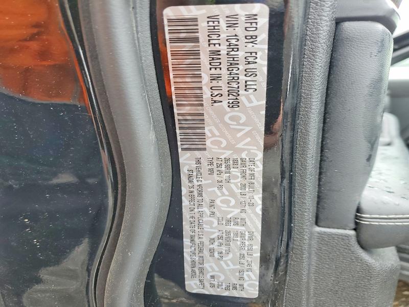 54002926 :رقم المزاد ، 1C4RJHAG4RC702199 vin ، 2024 Jeep Grand Cherokee مزاد بيع