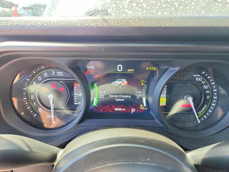 Продажа на аукционе авто 2024 Jeep Wrangler, vin: 1C4RJXN64RW133641, номер лота: 54197566