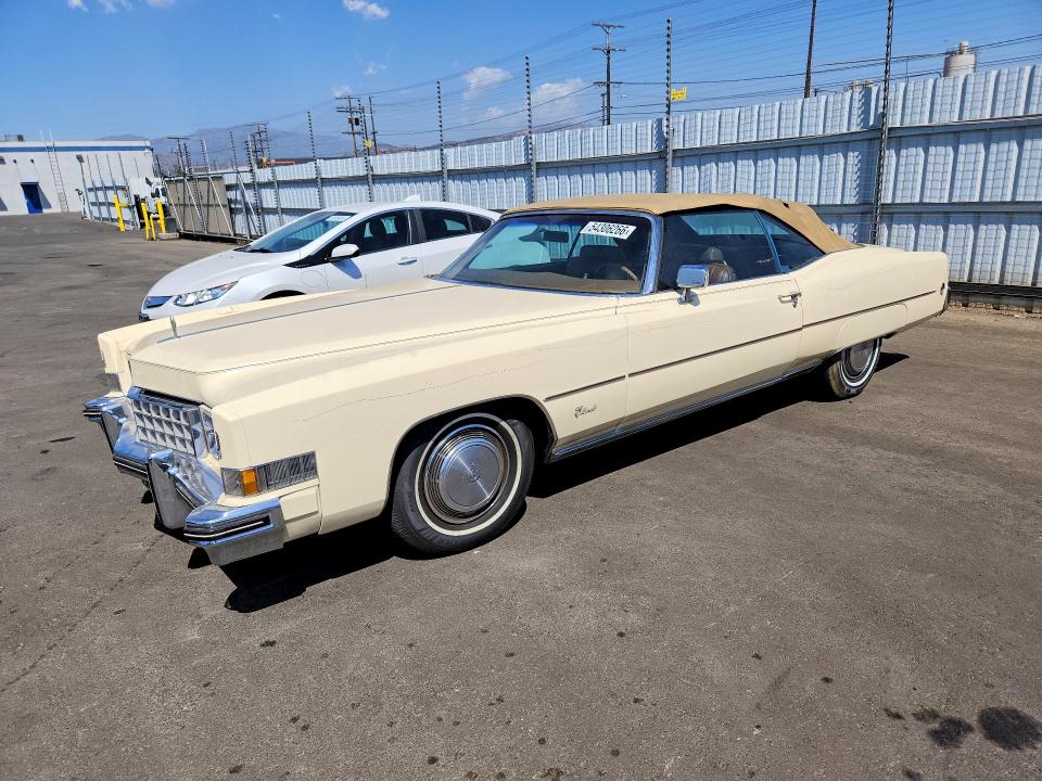 54306266 :رقم المزاد ، 6L67S3Q406340 vin ، 1973 Cadillac Eldorado مزاد بيع