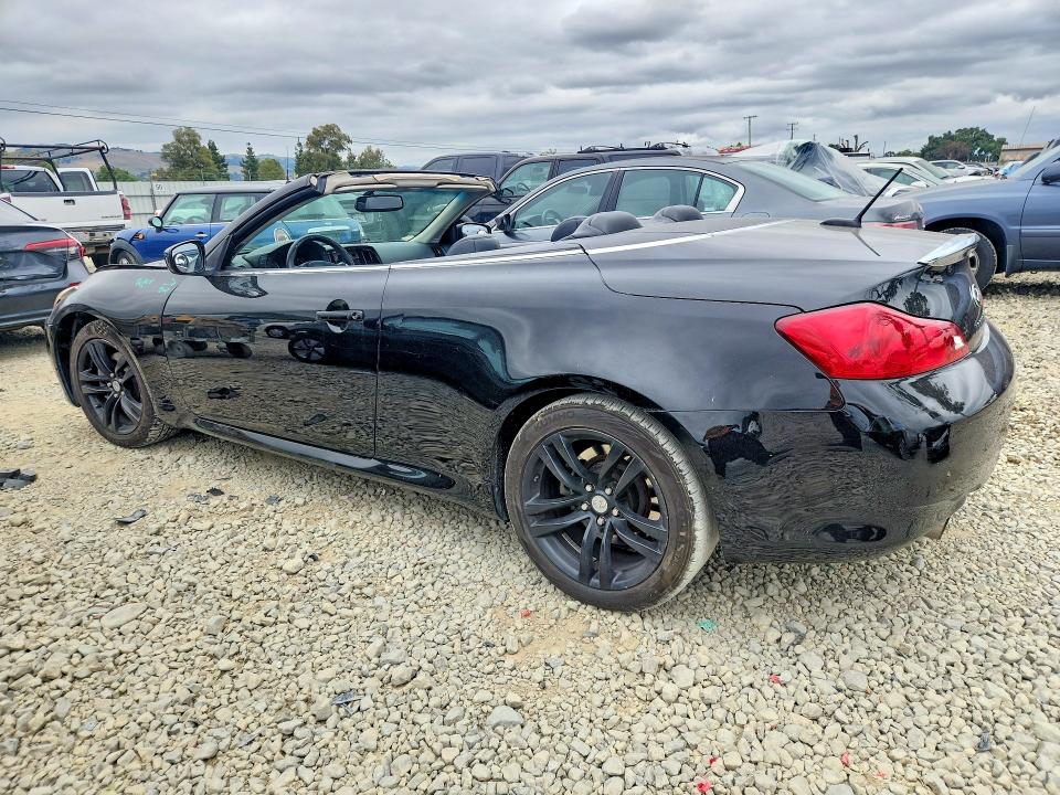 52407536 :رقم المزاد ، JN1CV6FE3AM350465 vin ، 2010 Infiniti G37 Convertible مزاد بيع