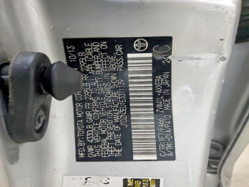 Продажа на аукционе авто 2014 Toyota Prius V, vin: JTDZN3EU1E3311139, номер лота: 54528886