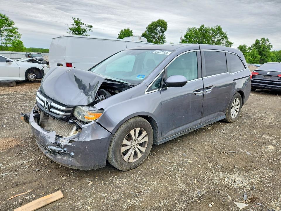 2014 Honda Odyssey მანქანა იყიდება აუქციონზე, vin: 5FNRL5H66EB074147, აუქციონის ნომერი: 54325386
