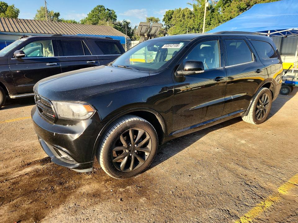 53043106 :رقم المزاد ، 1C4RDJDG6HC766754 vin ، 2017 Dodge Durango مزاد بيع