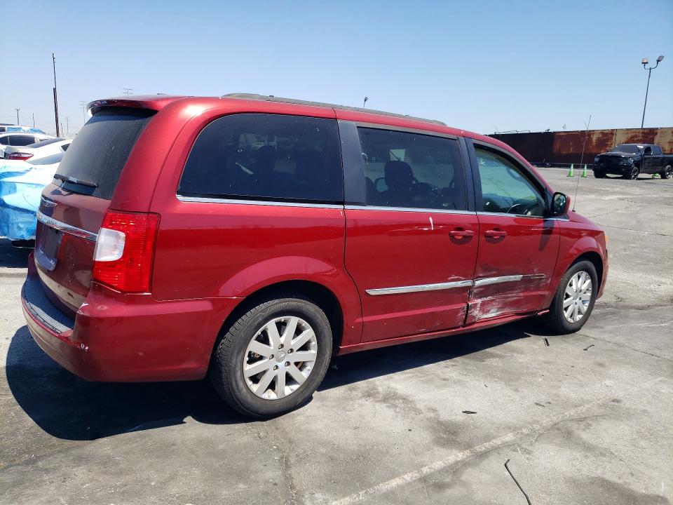 2016 Chrysler Town & Country მანქანა იყიდება აუქციონზე, vin: 2C4RC1BG2GR252721, აუქციონის ნომერი: 54202266