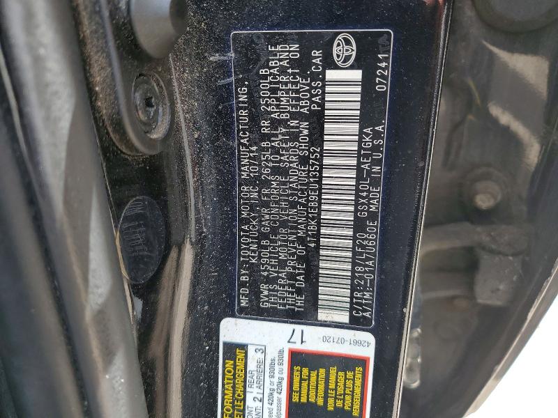 Aukcja sprzedaży 2014 Toyota Avalon, vin: 4T1BK1EB9EU135752, numer aukcji: 54895246