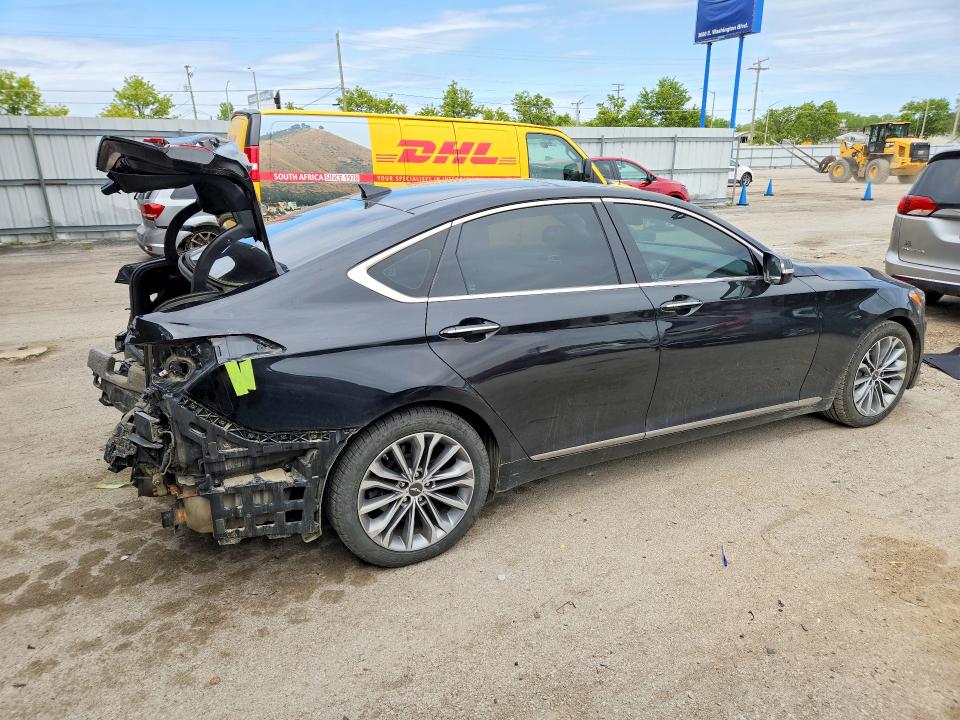 2017 Genesis G80 მანქანა იყიდება აუქციონზე, vin: KMHGN4JE1HU176802, აუქციონის ნომერი: 53532106