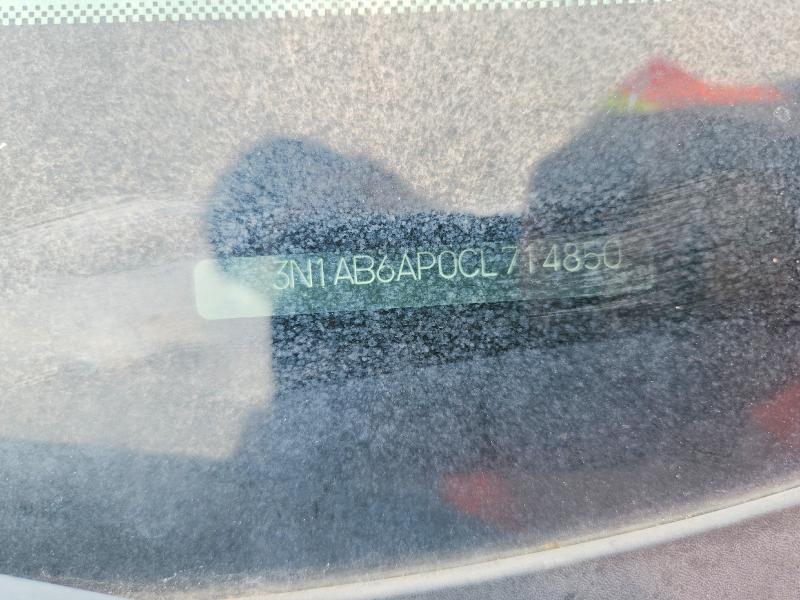 54730566 :رقم المزاد ، 3N1AB6AP0CL714850 vin ، 2012 Nissan Sentra مزاد بيع