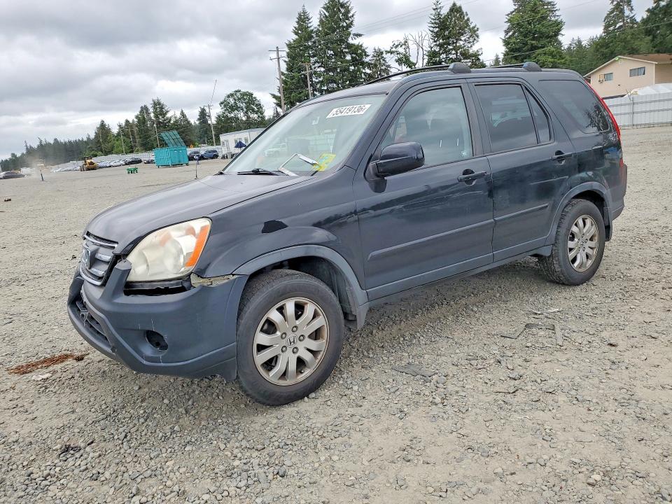 55419136 :رقم المزاد ، JHLRD789X6C022668 vin ، 2006 Honda Cr-v مزاد بيع