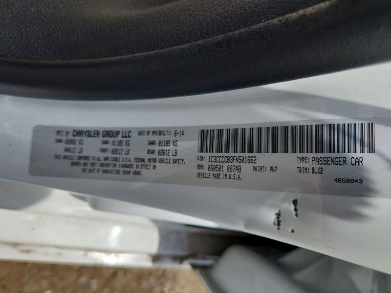 Aukcja sprzedaży 2015 Chrysler 200, vin: 1C3CCCCB3FN501662, numer aukcji: 55624966