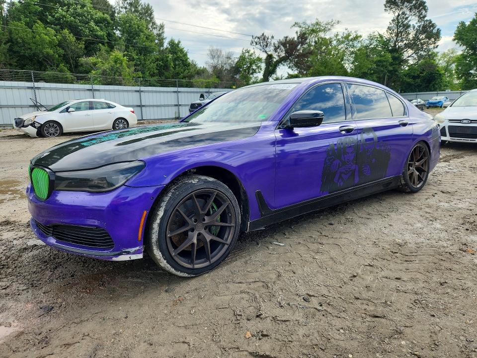 Auction sale of the 2019 Bmw 750, vin: WBA7F2C55KB239760, lot number: 54017076