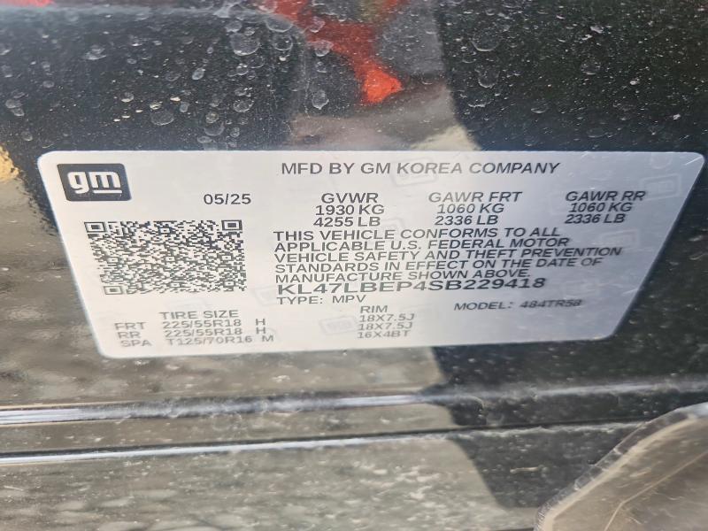 Продаж на аукціоні авто 2025 Buick Envista, vin: KL47LBEP4SB229418, номер лоту: 53089246