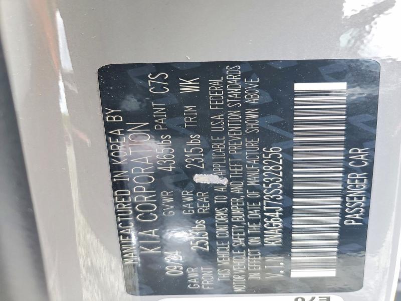 Aukcja sprzedaży 2025 Kia K5, vin: KNAG64J73S5328256, numer aukcji: 54675516