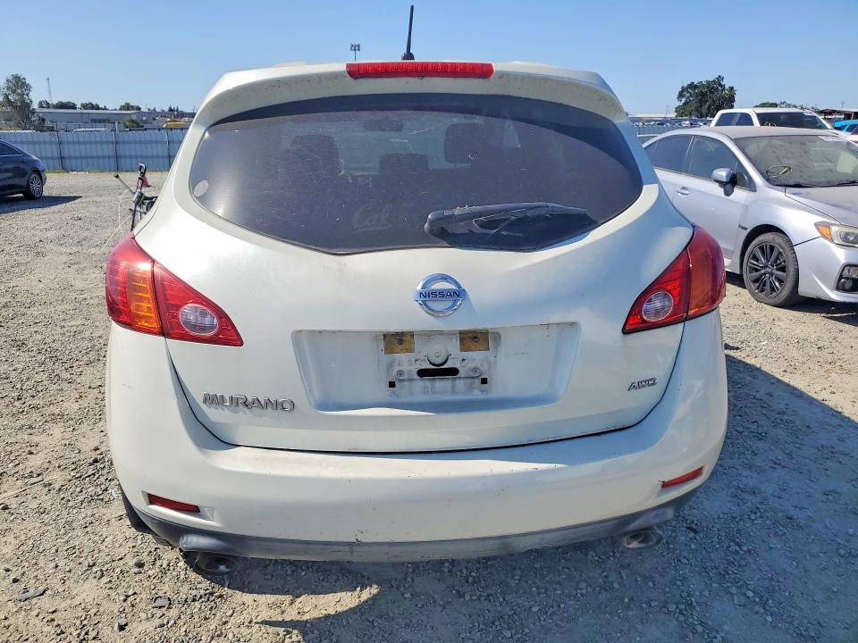 2010 Nissan Murano მანქანა იყიდება აუქციონზე, vin: JN8AZ1MW3AW133000, აუქციონის ნომერი: 53633686