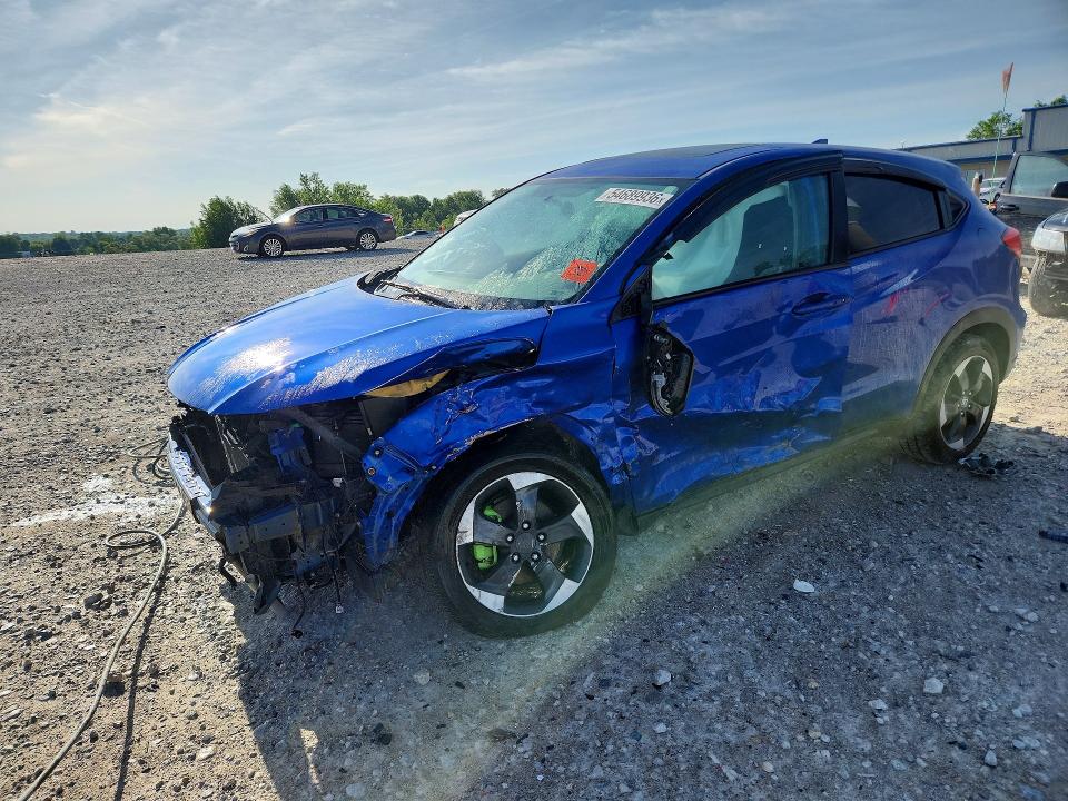 2018 Honda Hr-v მანქანა იყიდება აუქციონზე, vin: 3CZRU6H52JM701419, აუქციონის ნომერი: 54689936