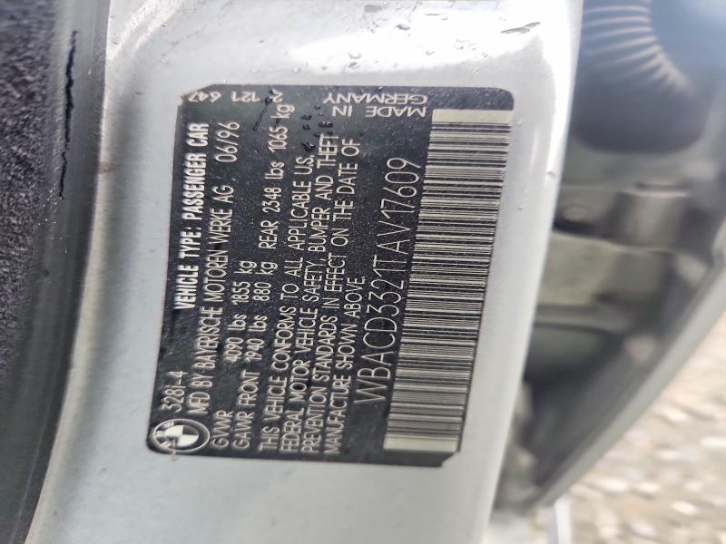 54694926 :رقم المزاد ، WBACD3321TAV17609 vin ، 1996 Bmw 328 مزاد بيع