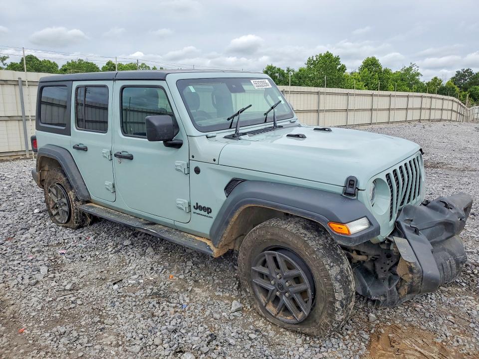 55332056 :رقم المزاد ، 1C4PJXKN2RW193274 vin ، 2024 Jeep Wrangler مزاد بيع