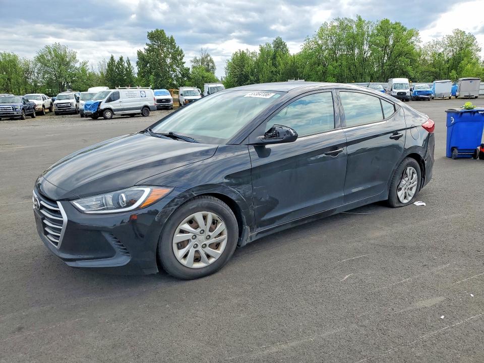 55364186 :رقم المزاد ، 5NPD74LF1JH338466 vin ، 2018 Hyundai Elantra مزاد بيع
