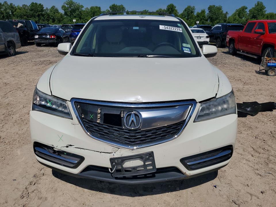 Продажа на аукционе авто 2015 Acura Mdx, vin: 5FRYD3H29FB010730, номер лота: 54322226