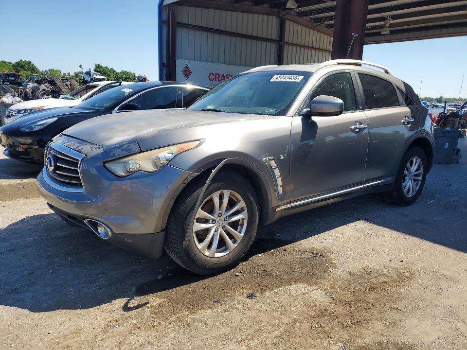 2014 Infiniti Qx70 მანქანა იყიდება აუქციონზე, vin: JN8CS1MU5EM450516, აუქციონის ნომერი: 52043436