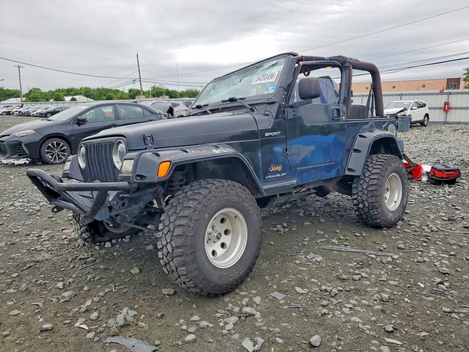 2003 Jeep Wrangler / Tj მანქანა იყიდება აუქციონზე, vin: 1J4FA49S63P342657, აუქციონის ნომერი: 54293496