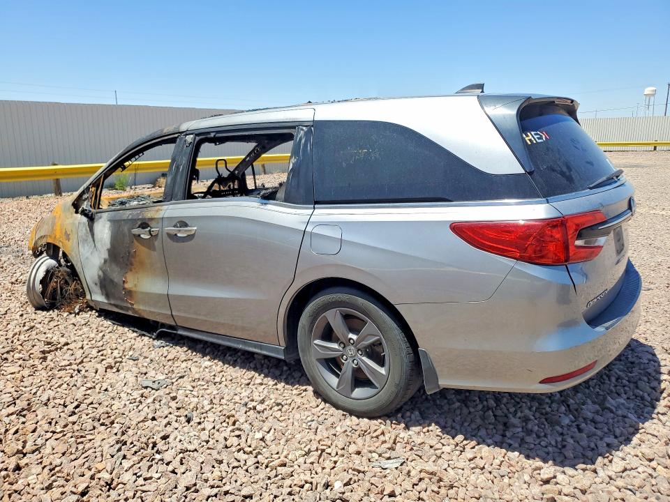 52845516 :رقم المزاد ، 5FNRL6H50MB012822 vin ، 2021 Honda Odyssey مزاد بيع