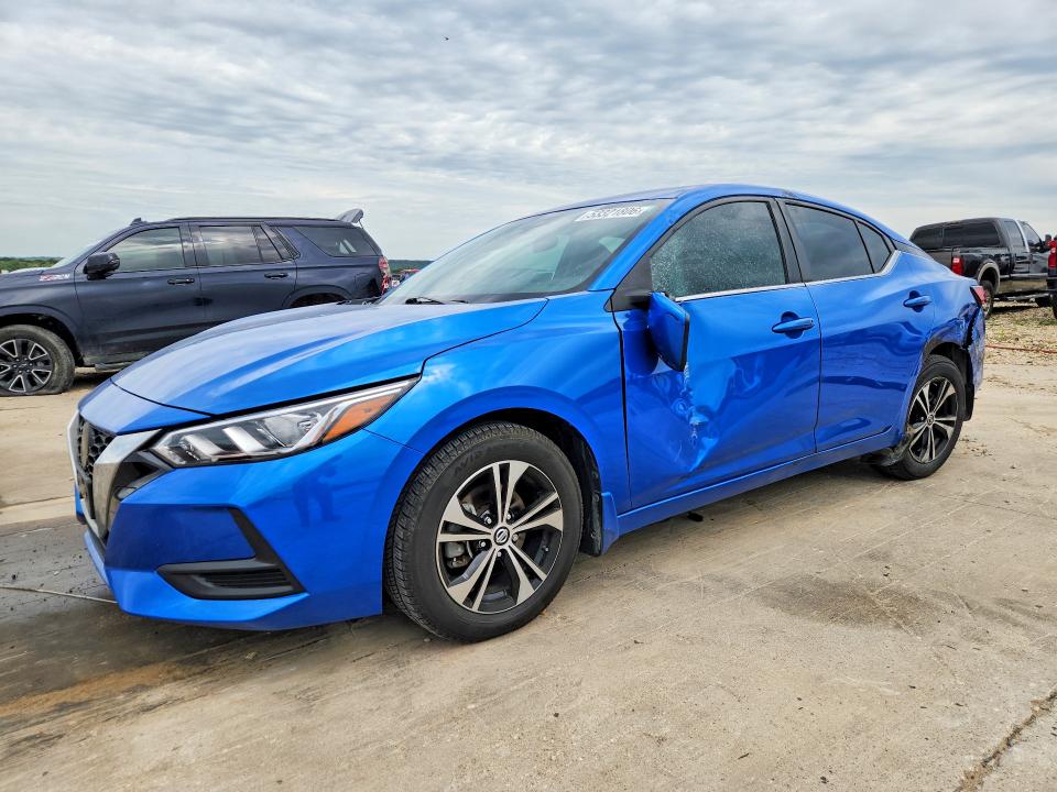 2022 Nissan Sentra მანქანა იყიდება აუქციონზე, vin: 3N1AB8CV9NY292185, აუქციონის ნომერი: 53321806
