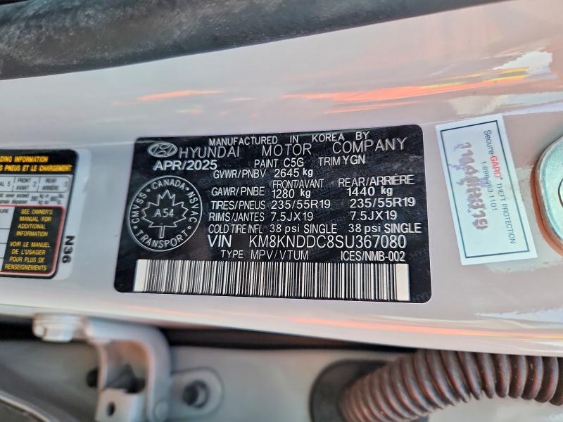 Продаж на аукціоні авто 2025 Hyundai Ioniq 5, vin: KM8KNDDC8SU367080, номер лоту: 51323416