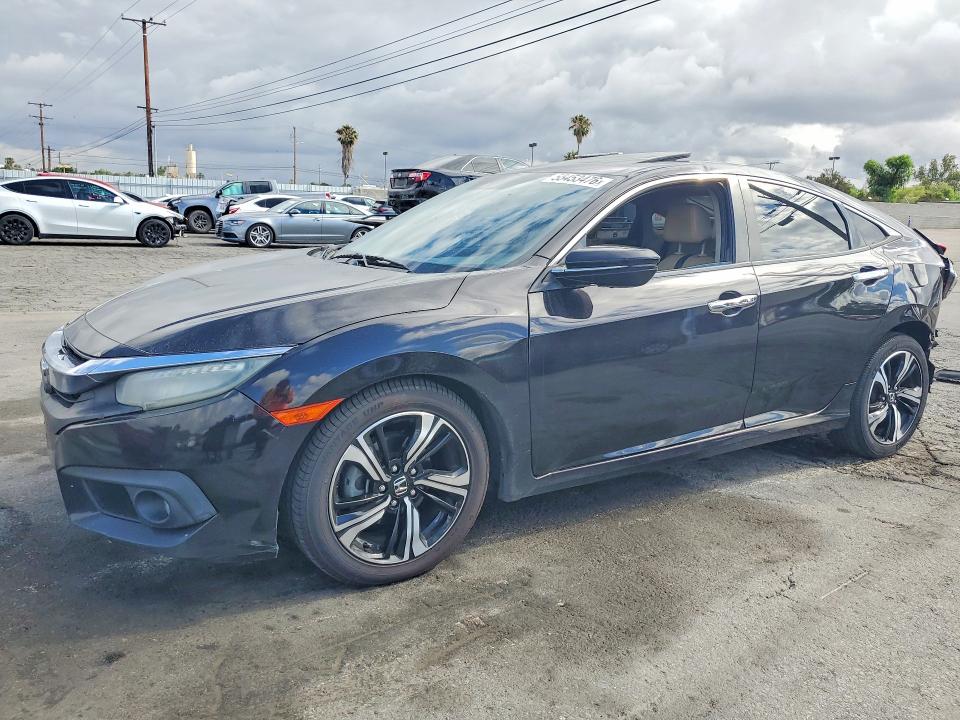 55453476 :رقم المزاد ، 19XFC1F92GE206080 vin ، 2016 Honda Civic مزاد بيع