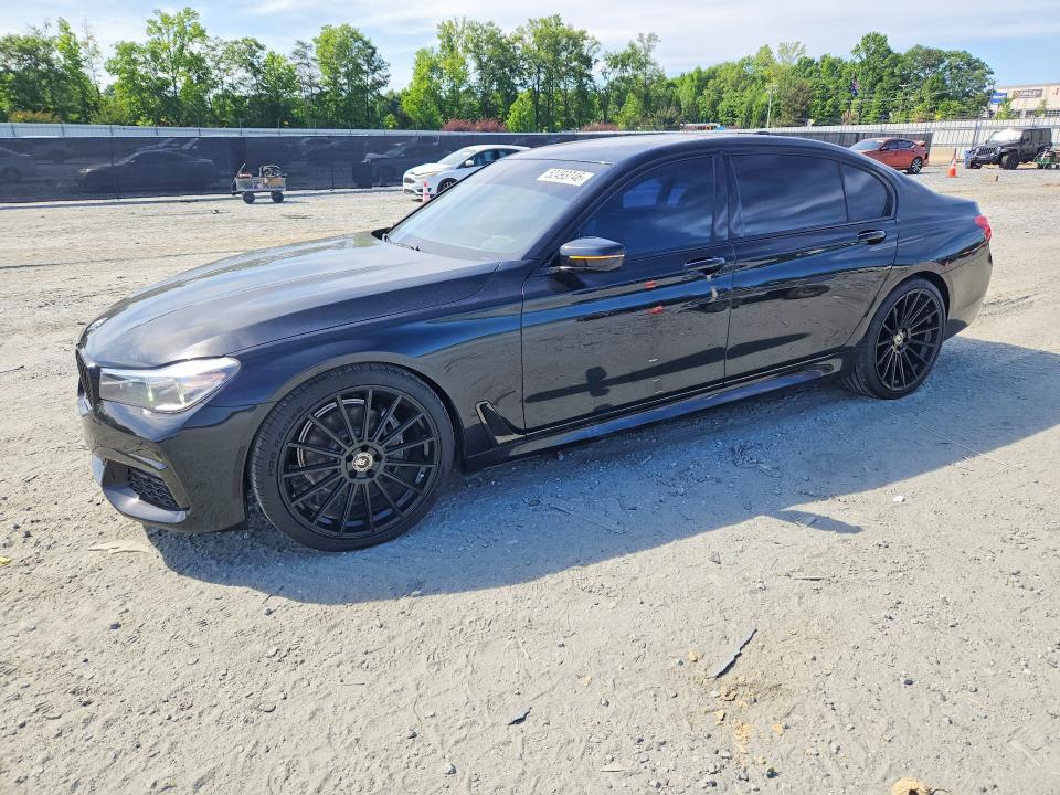 Aukcja sprzedaży 2017 Bmw 740, vin: WBA7E2C33HG741003, numer aukcji: 52493746