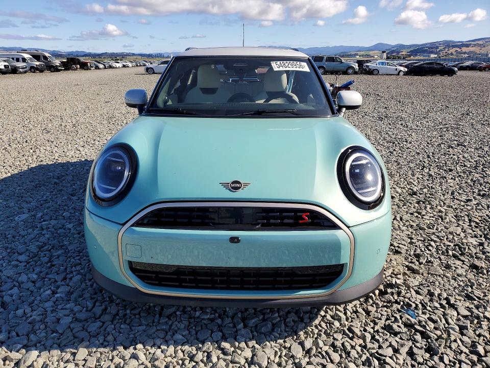 54829956 :رقم المزاد ، WMW23GD0XS2X14368 vin ، 2025 Mini Cooper مزاد بيع