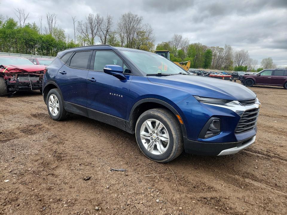 53629976 :رقم المزاد ، 3GNKBHR44NS219414 vin ، 2022 Chevrolet Blazer مزاد بيع