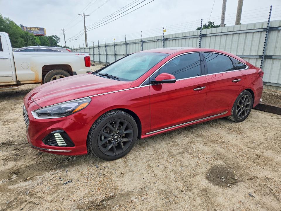 Продажа на аукционе авто 2018 Hyundai Sonata, vin: 5NPE34AB3JH663653, номер лота: 52881126