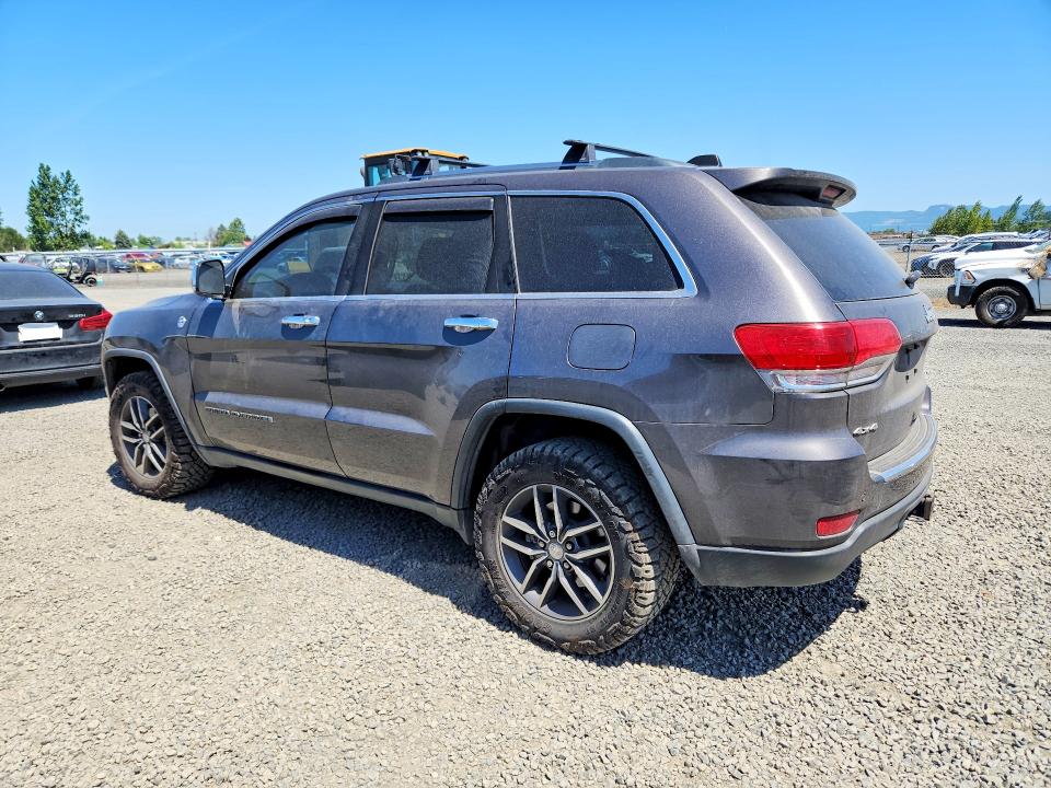 2017 Jeep Grand Cherokee მანქანა იყიდება აუქციონზე, vin: 1C4RJFBG2HC603592, აუქციონის ნომერი: 54497096