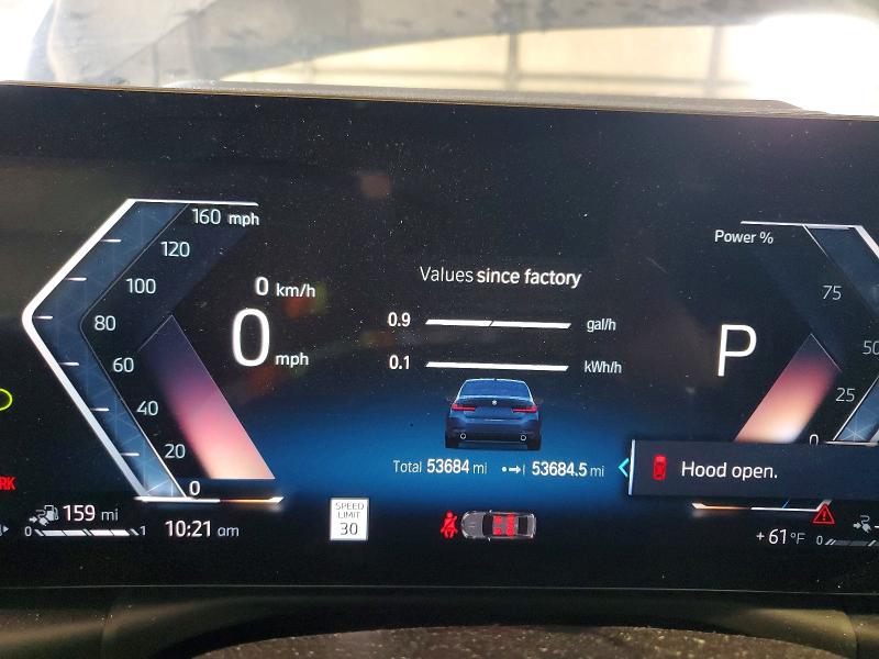 2023 Bmw 330xe მანქანა იყიდება აუქციონზე, vin: 3MW39FS01P8C95674, აუქციონის ნომერი: 52092336