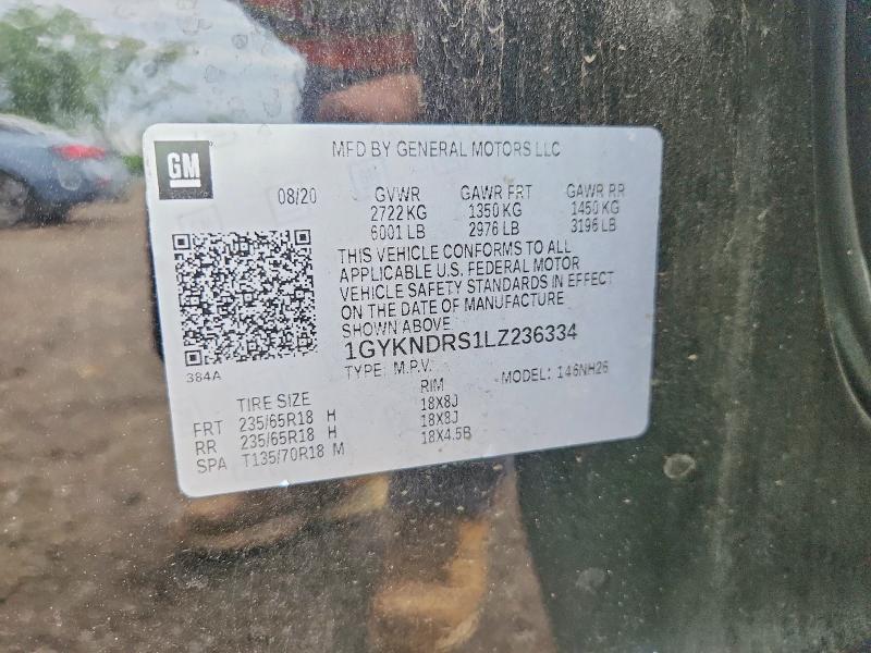 Продаж на аукціоні авто 2020 Cadillac Xt5, vin: 1GYKNDRS1LZ236334, номер лоту: 54847366