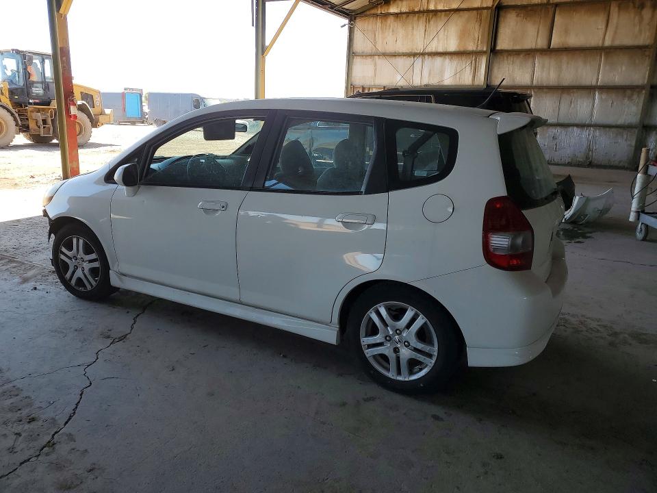 53266556 :رقم المزاد ، JHMGD38647S048921 vin ، 2007 Honda Fit مزاد بيع