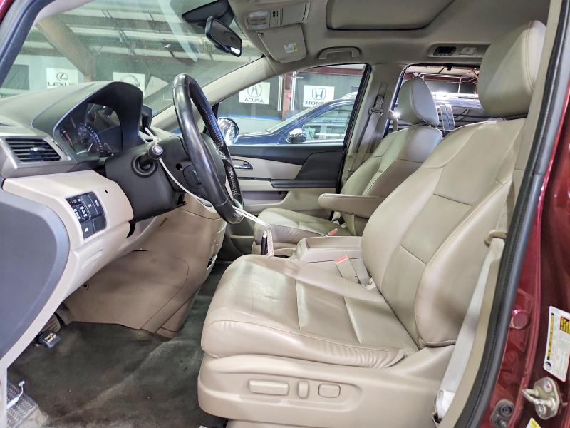 55386946 :رقم المزاد ، 5FNRL5H6XGB122655 vin ، 2016 Honda Odyssey مزاد بيع