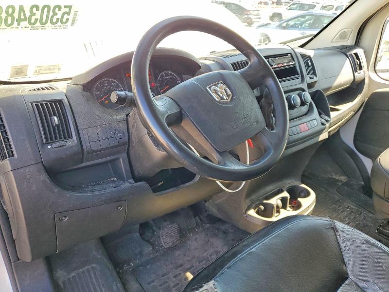 53034886 :رقم المزاد ، 3C6TRVAG2HE511909 vin ، 2017 Ram Promaster 1500 مزاد بيع