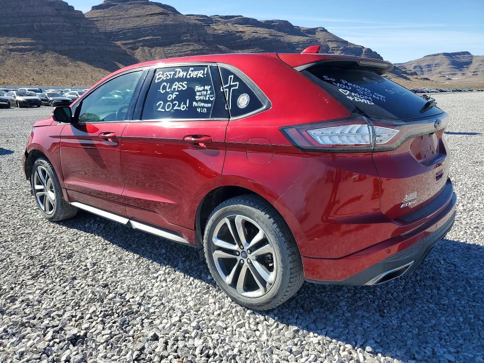 2017 Ford Edge მანქანა იყიდება აუქციონზე, vin: 2FMPK4AP5HBC16475, აუქციონის ნომერი: 54013656