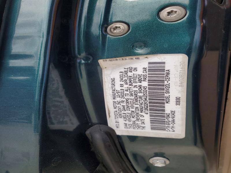 52994276 :رقم المزاد ، 4T1BG22K5WU253245 vin ، 1998 Toyota Camry مزاد بيع