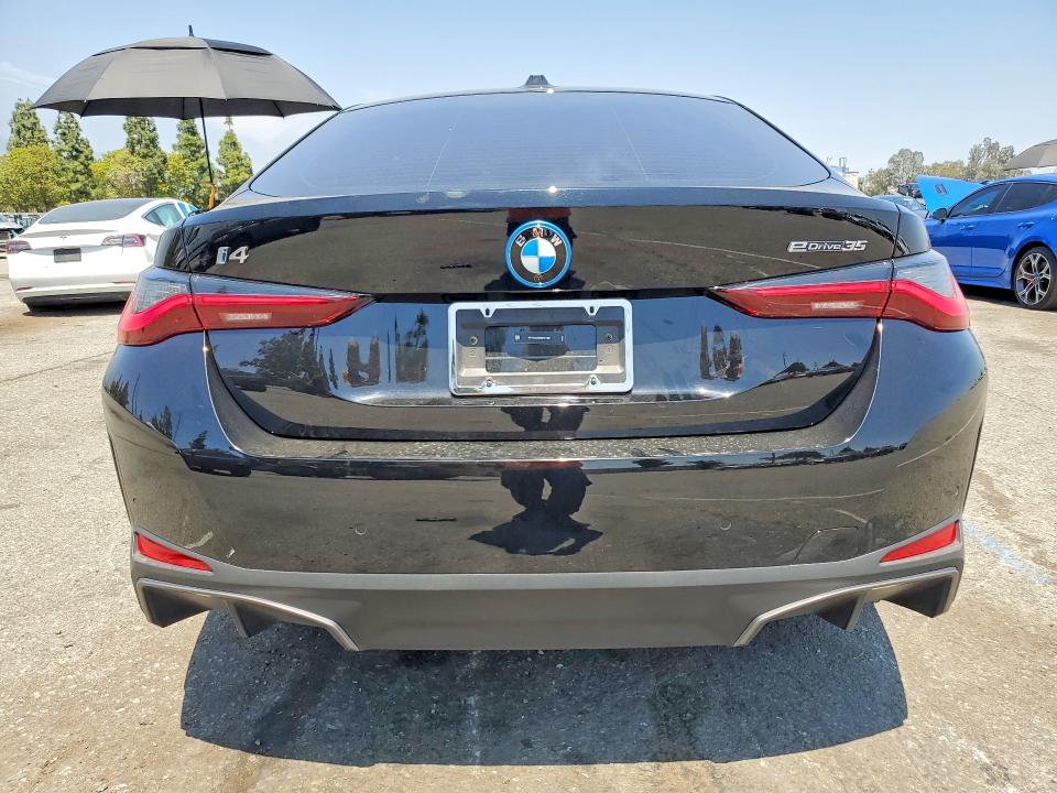 2024 Bmw I4 მანქანა იყიდება აუქციონზე, vin: WBY43AW05RFS71991, აუქციონის ნომერი: 53595476
