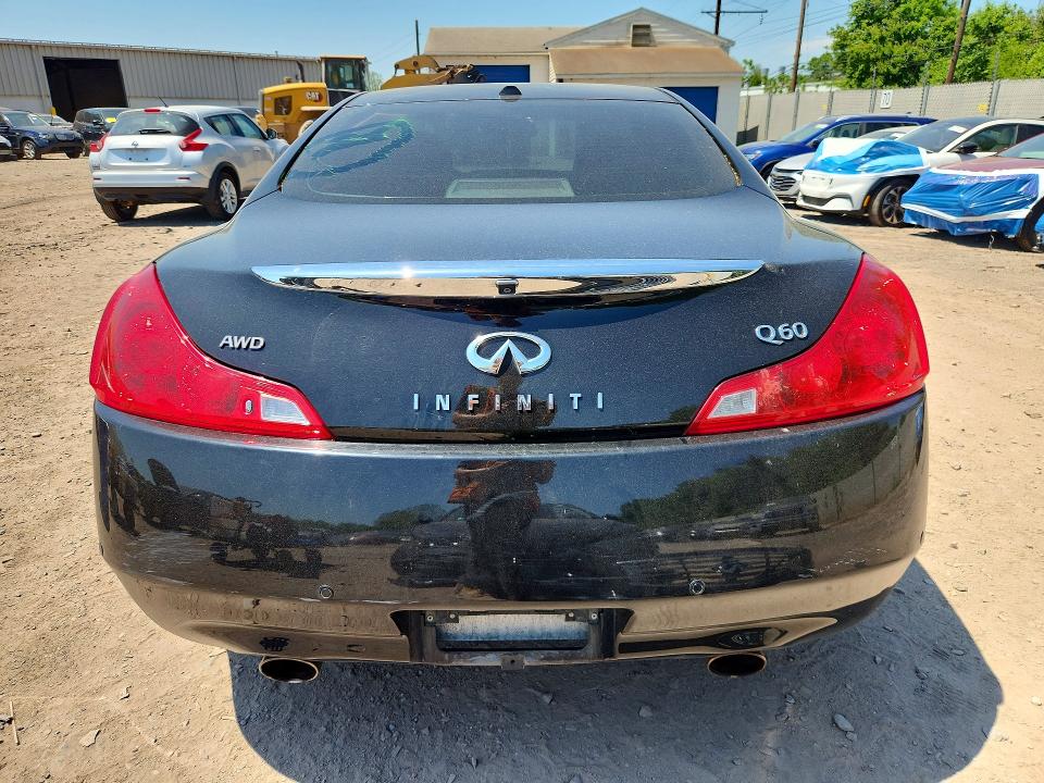 2014 Infiniti Q60 Coupe მანქანა იყიდება აუქციონზე, vin: JN1CV6EL8EM132530, აუქციონის ნომერი: 54056646