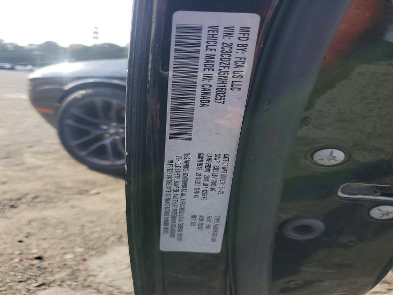 Продаж на аукціоні авто 2022 Dodge Challenger, vin: 2C3CDZFJ5NH160257, номер лоту: 55341466