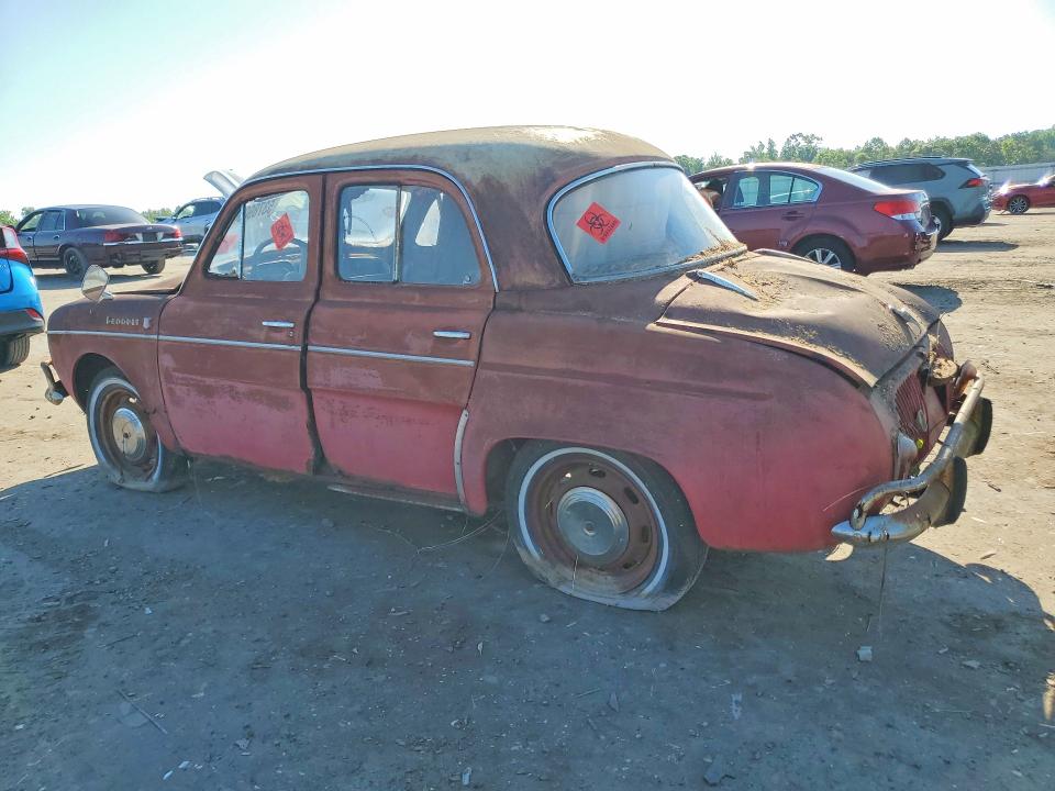 53789006 :رقم المزاد ، 6857106 vin ، 1962 Renault Gta مزاد بيع