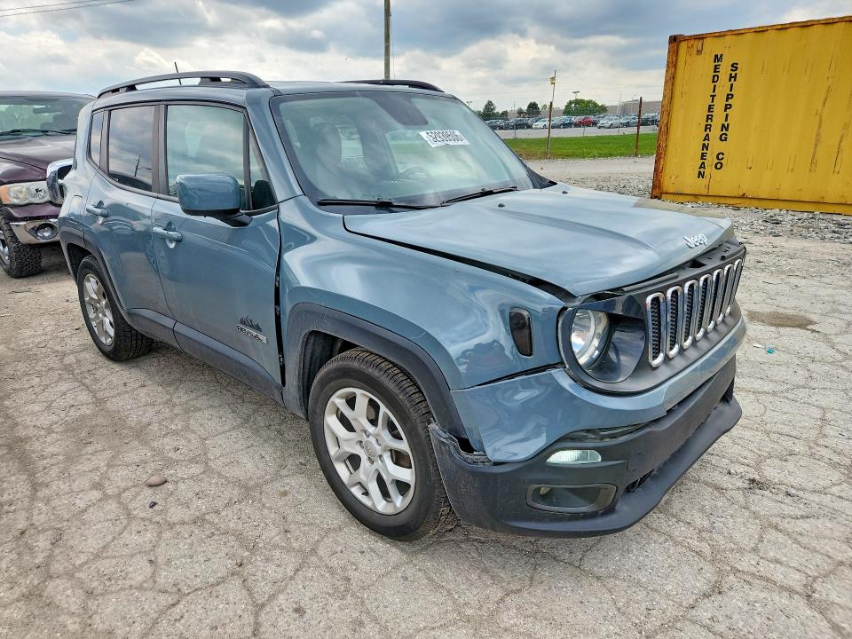 Продажа на аукционе авто 2018 Jeep Renegade, vin: ZACCJABB8JPH47355, номер лота: 52939506