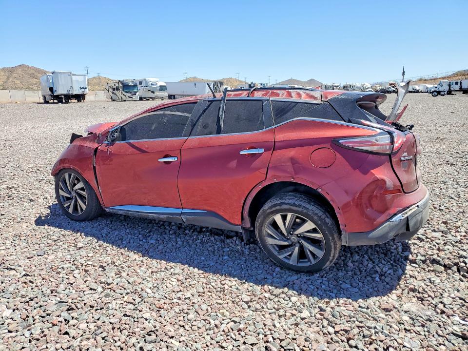 Продажа на аукционе авто 2015 Nissan Murano, vin: 5N1AZ2MG8FN266077, номер лота: 52704846